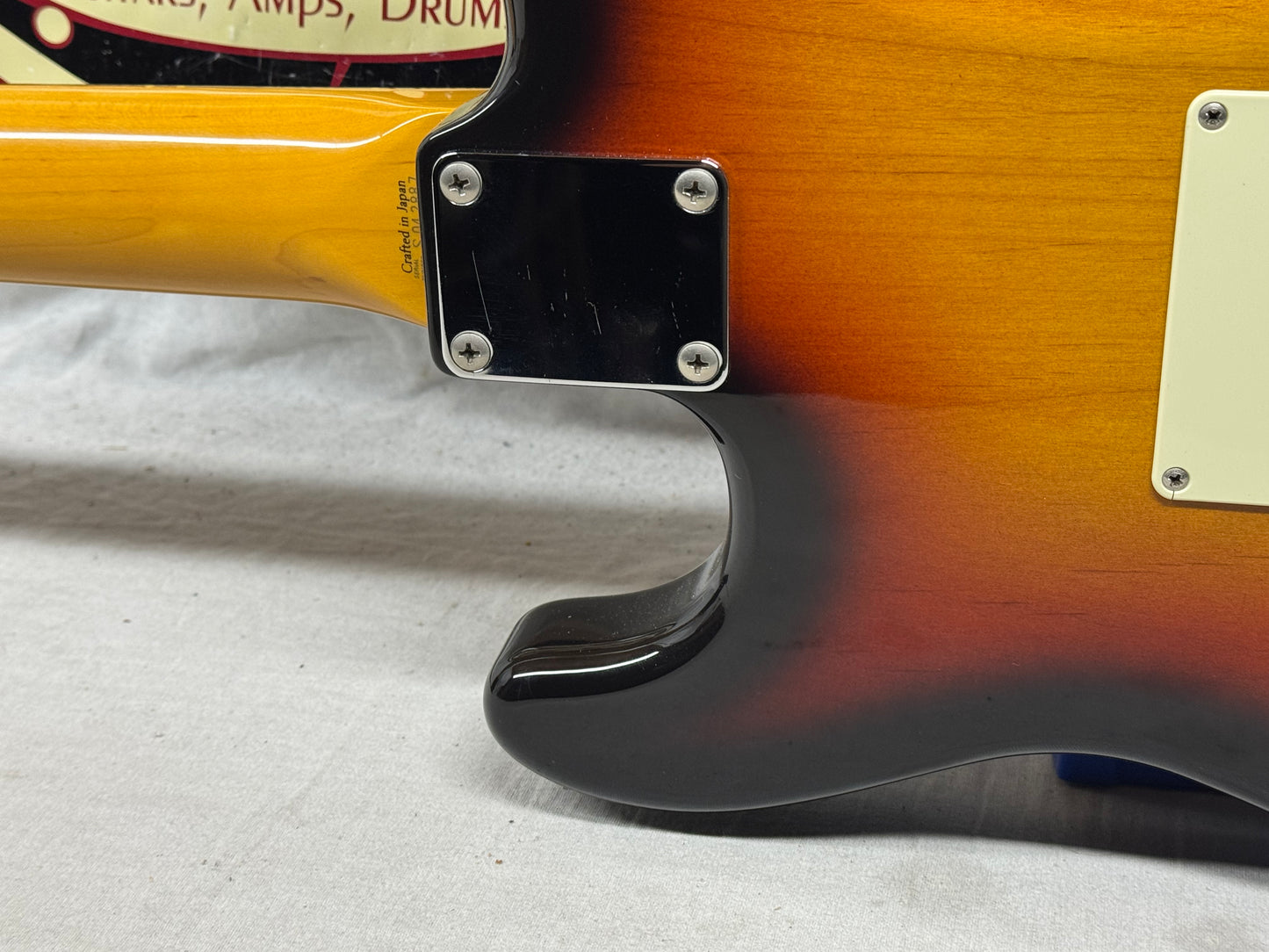 Fender ST-62 st62 1962 '62 Reissue Stratocaster Guitar - CIJ Crafted In Japan 2006 - 2008 - 3-Color Sunburst / Rosewood fingerboard