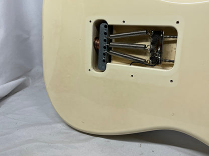 Fender Standard Stratocaster Strat Left Handed Lefty Electric Guitar - Arctic White