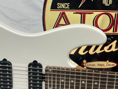 Ernie Ball Music Man Jason Richardson Signature Sterling Cutlass 7 7-String Electric Guitar - Pearl White