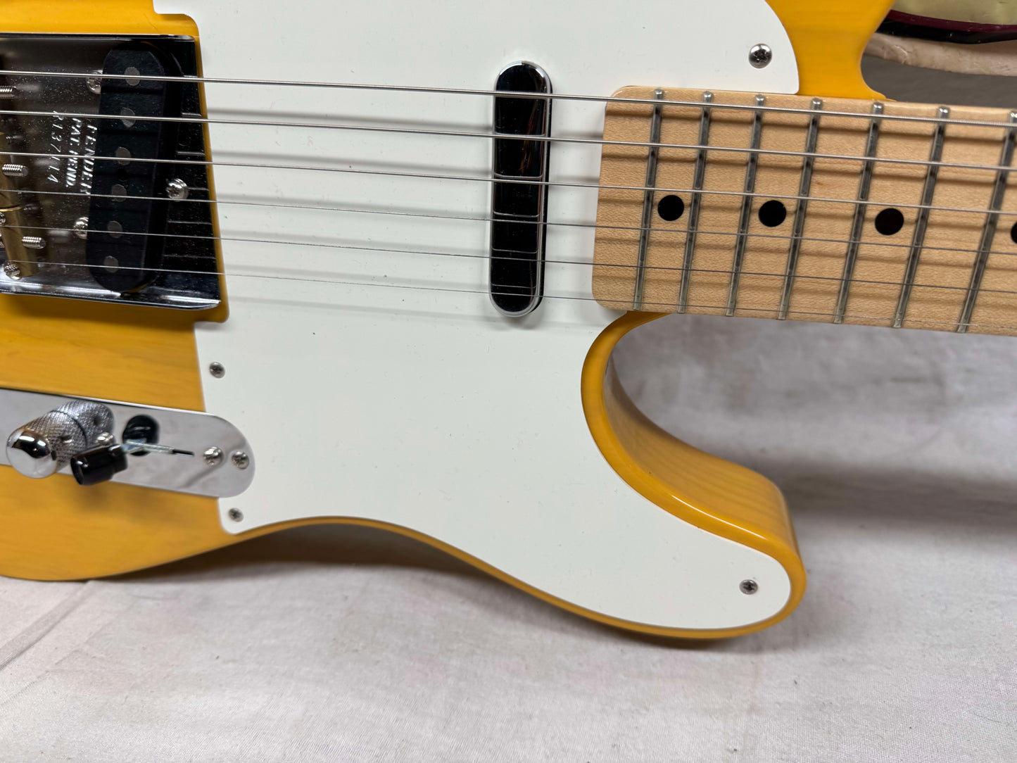Fender USA Custom Shop Guitar Center 1952 Telecaster NOS Guitar with COA + Case 2024 - Butterscotch Blonde / Maple neck