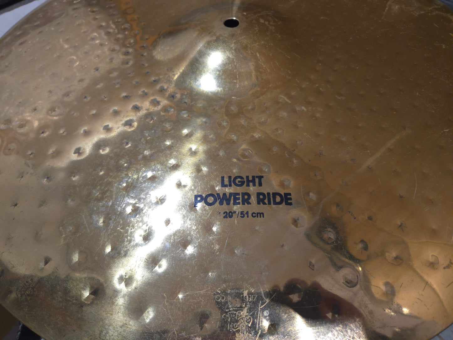 Zildjian 20" Z Series Light Power Ride Cymbal 1986 - 1993 - Brilliant