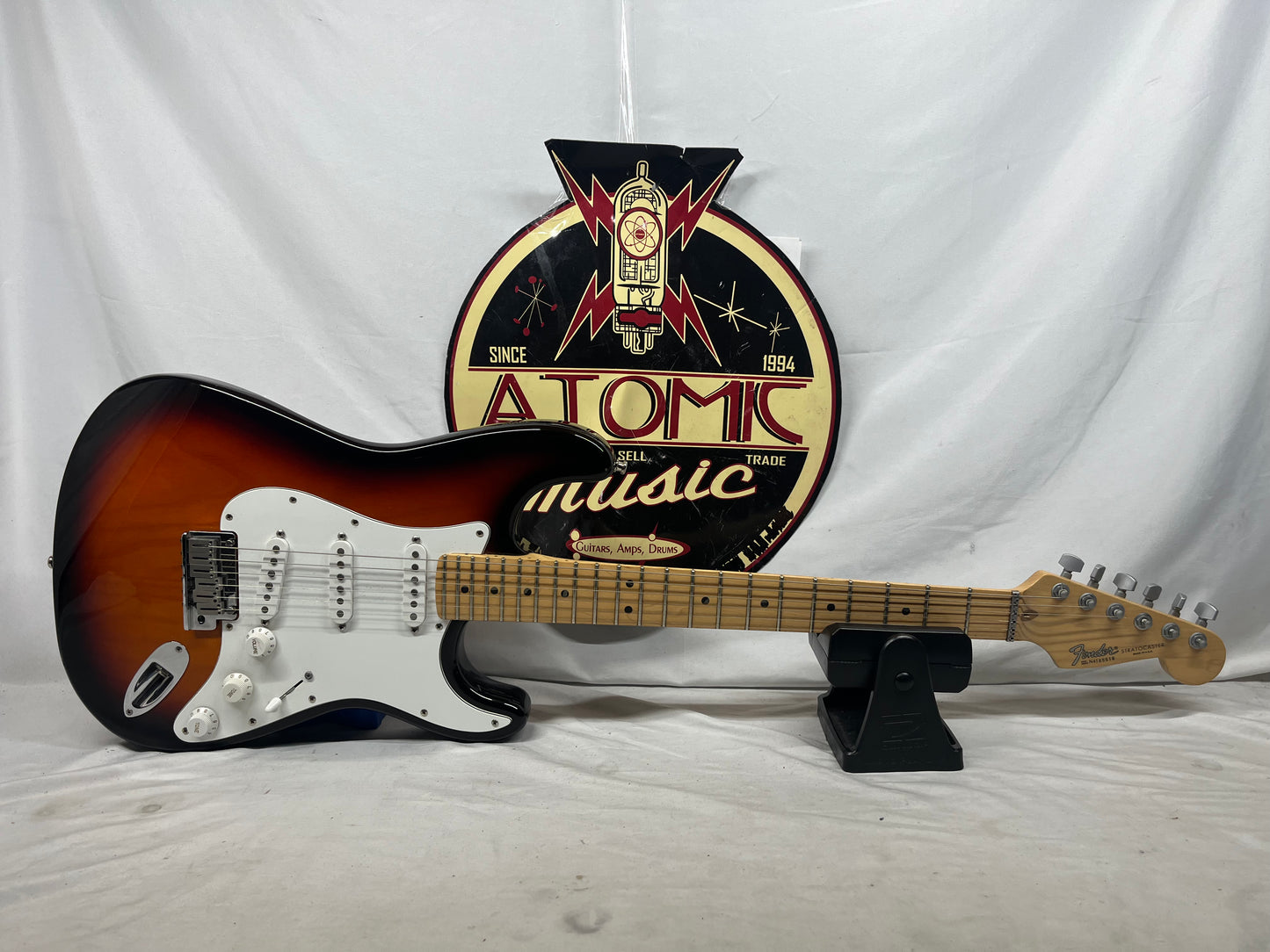 Fender Deluxe Stratocaster Strat Plus Electric Guitar - Antique Burst