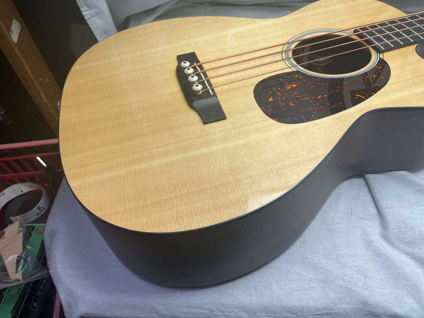 Martin BCPA4 Acoustic-Electric 4-string Bass Guitar with Case
