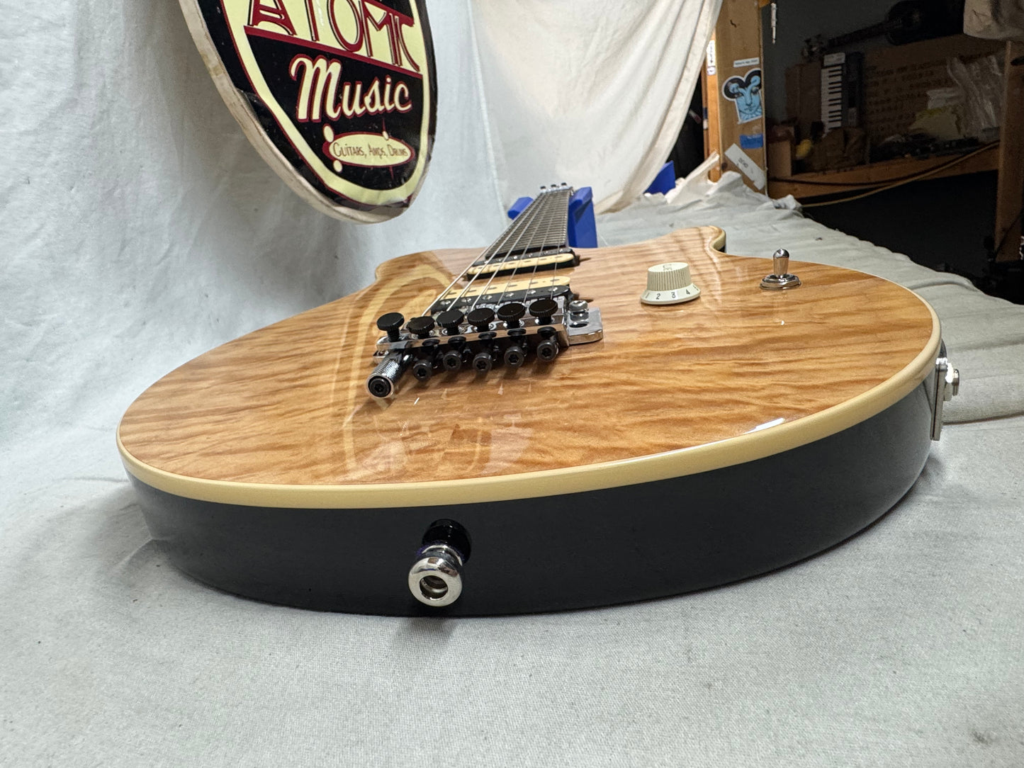 Ernie Ball Music Man Axis Guitar with Hard Case 2012