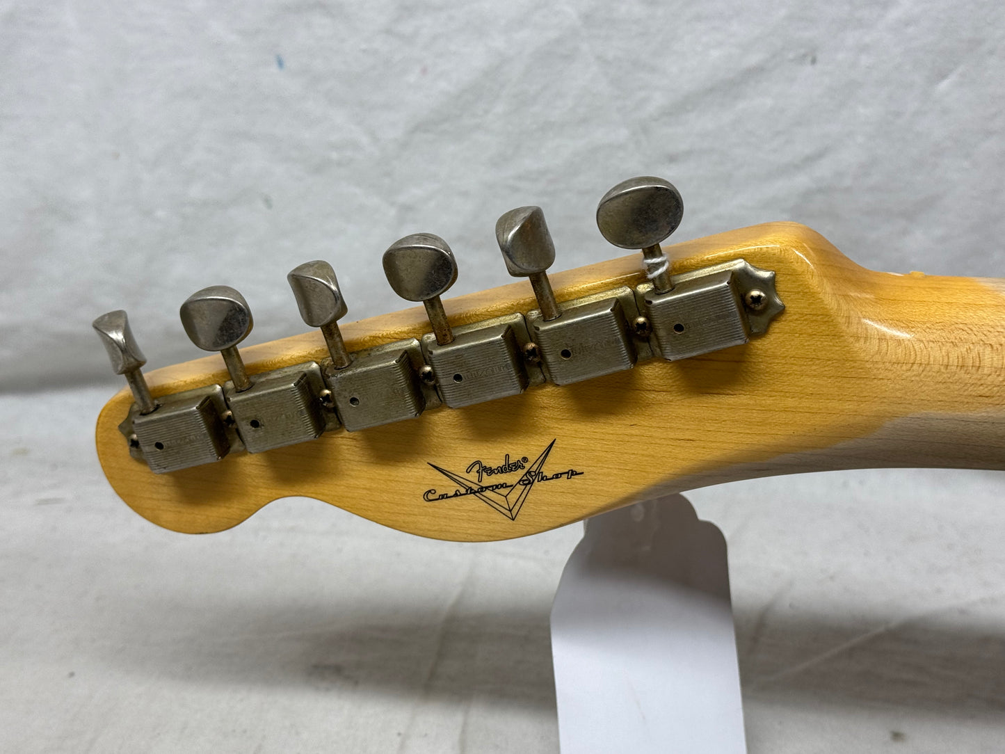 Fender USA Custom Shop 1959 '59 Telecaster Journeyman Guitar with COA + Case 2024 - Aged Sonic Blue / Maple neck