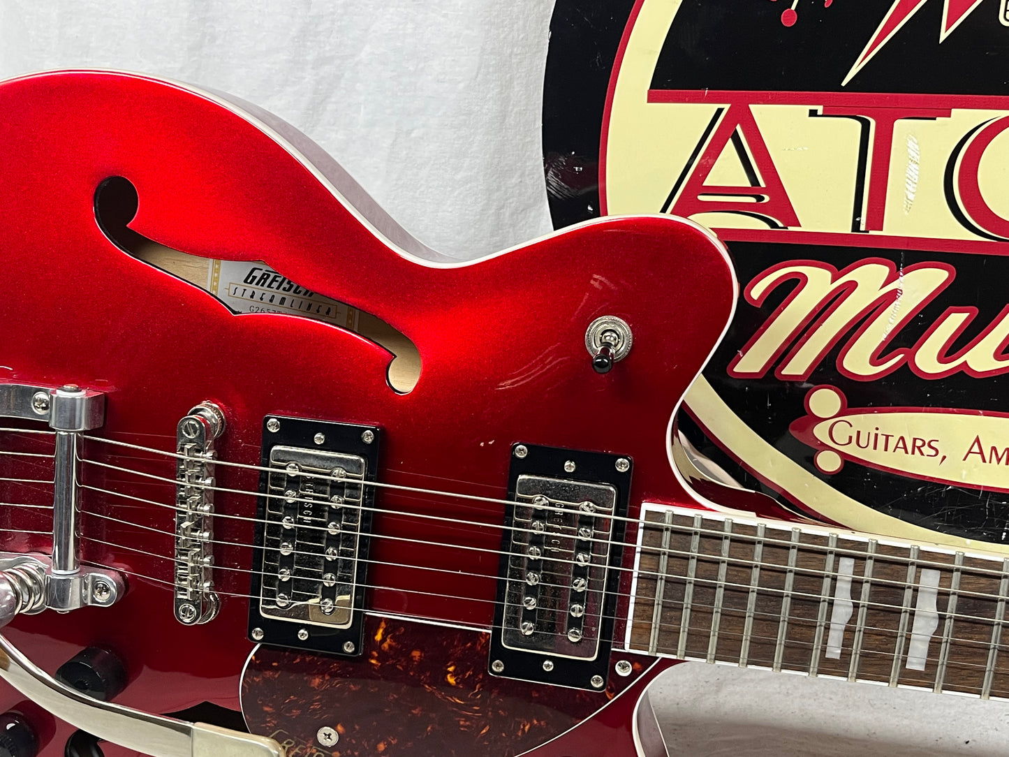Gretsch Streamliner G2657T Candy Apple Red Semi-Hollow Body Electric Guitar