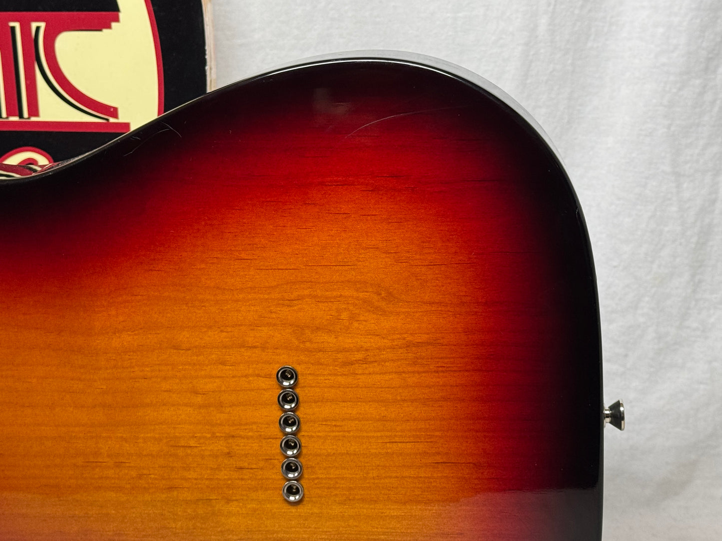 Fender Custom Shop American Classic Telecaster Guitar with Case - 3-Color Sunburst / Rosewood fingerboard