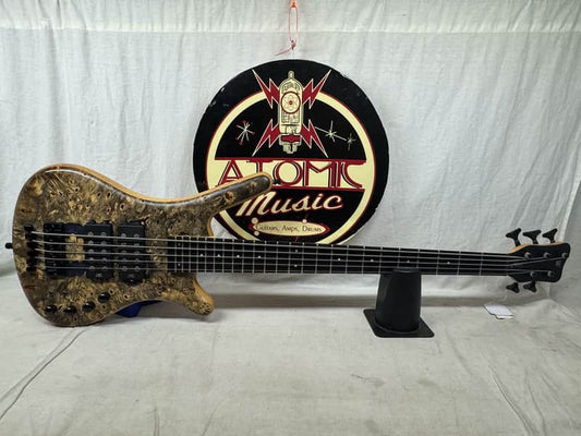 Warwick Limited Edition #39 of 100 Teambuilt Corvette $$ Double Buck 5-String Bass