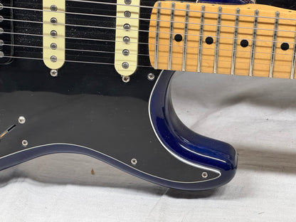 Fender Limited Edition Player Stratocaster HSS Plus Top Guitar 2021 - Blue Burst / Maple neck