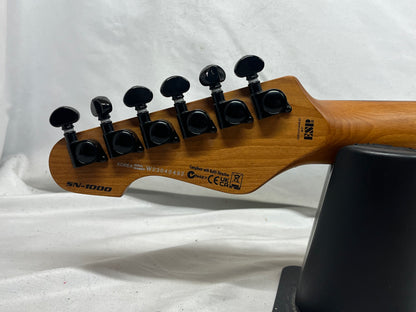 ESP LTD SN-1000 Floyd Rose HSS Doublecut Electric Guitar - Snow White