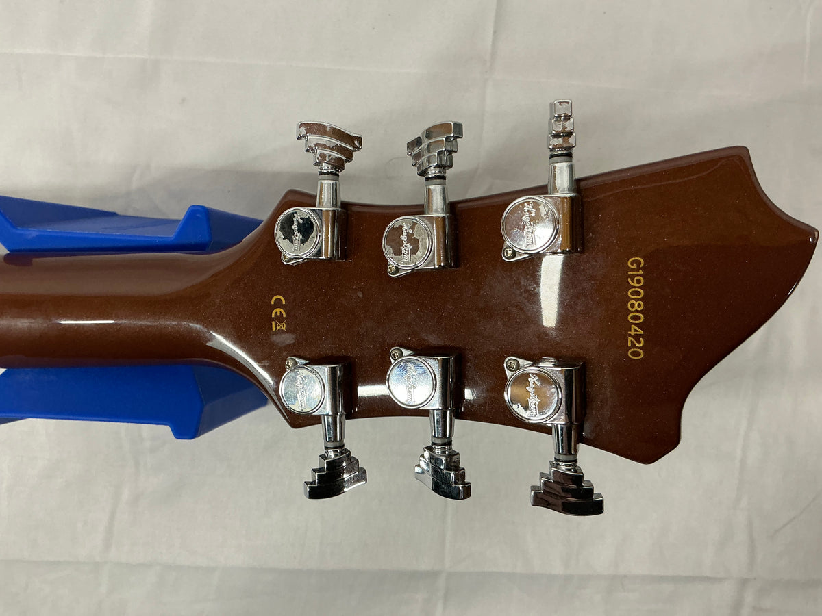Hagstrom Alvar Limited Electric Guitar - Derby Brown Metallic