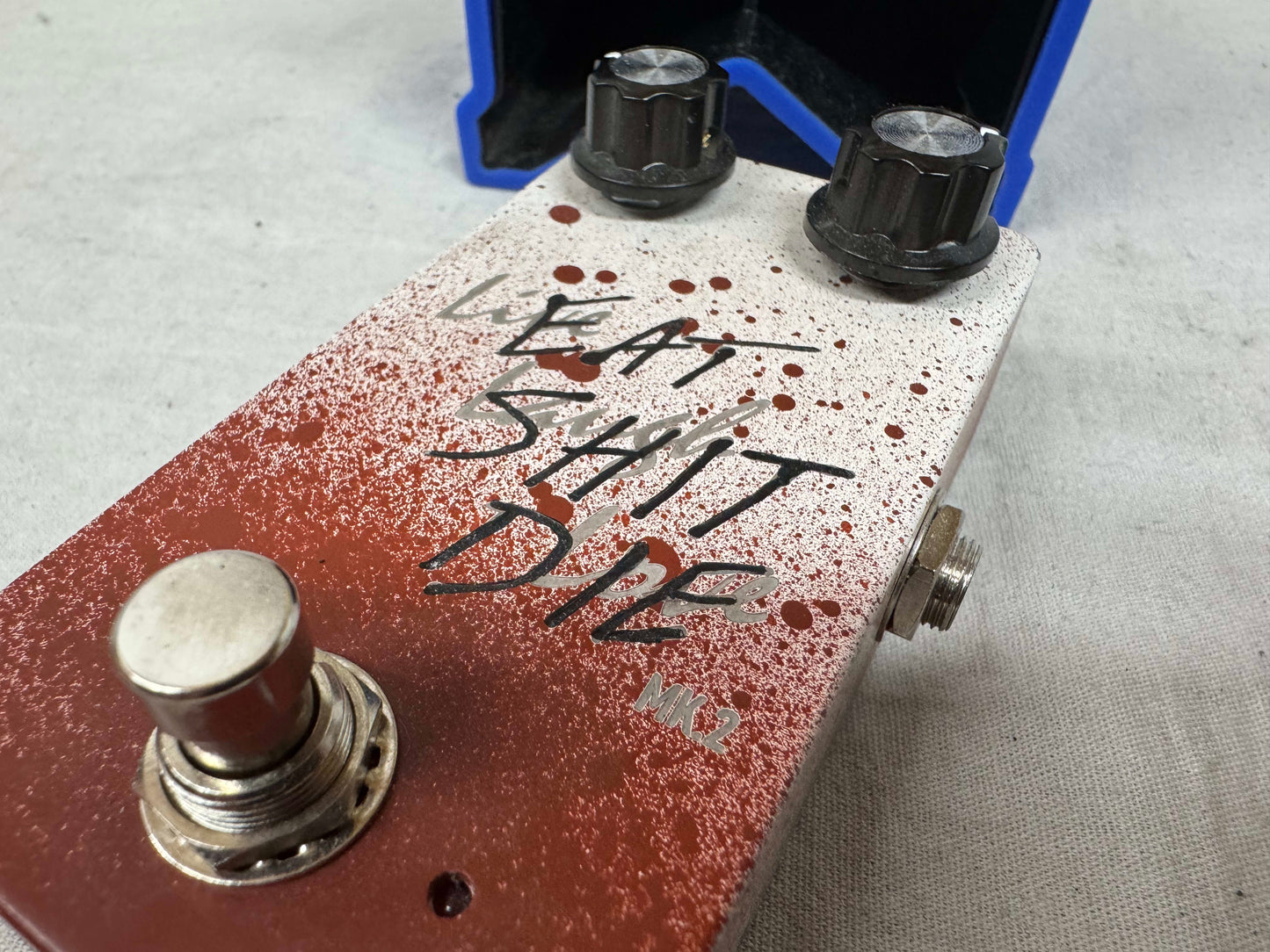 Analogwise Pedals Live, Laugh, Love ( Eat Shit Die ) Mk 2 Drop/Ded Fuzz Pedal