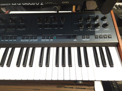 Behringer UB-Xa 16-Voice 61-Key Synthesizer 2023 - Present - Blue with Wood Sides - Local Pickup Only