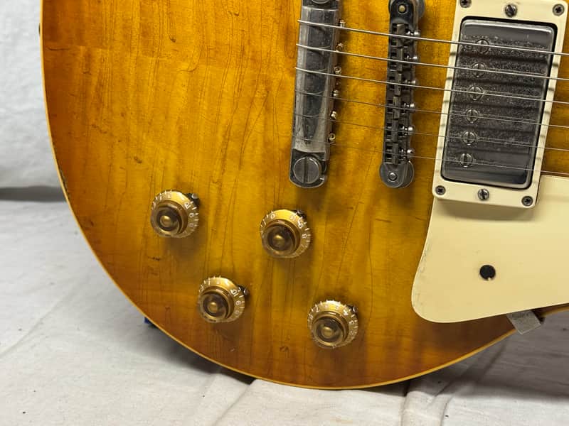 Gibson Les Paul Standard Guitar with Historic Makeovers HMS-A Makeover Package + Case - Image 5