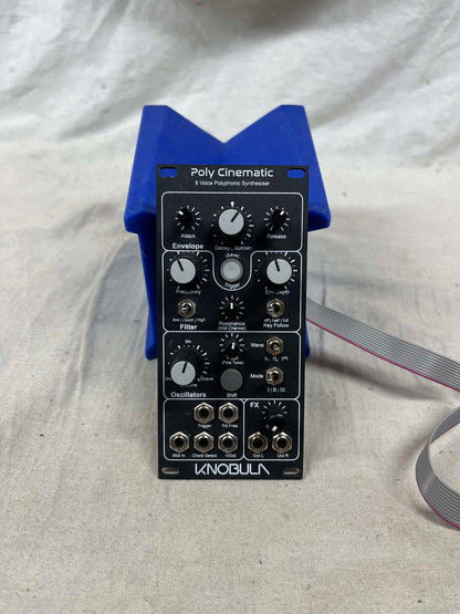 Knobula Poly Cinematic Eurorack Synthesizer Module - Limited Edition Dark Mode