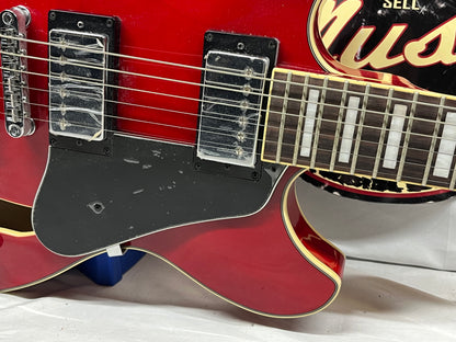 Ibanez Artcore Series AS73-TCD Semi-Hollow Body Electric Guitar - Transparent Cherry Red