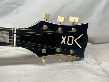 Vox Super Lynx Deluxe Hollow Body Electric Guitar with Hard Case - Sunburst