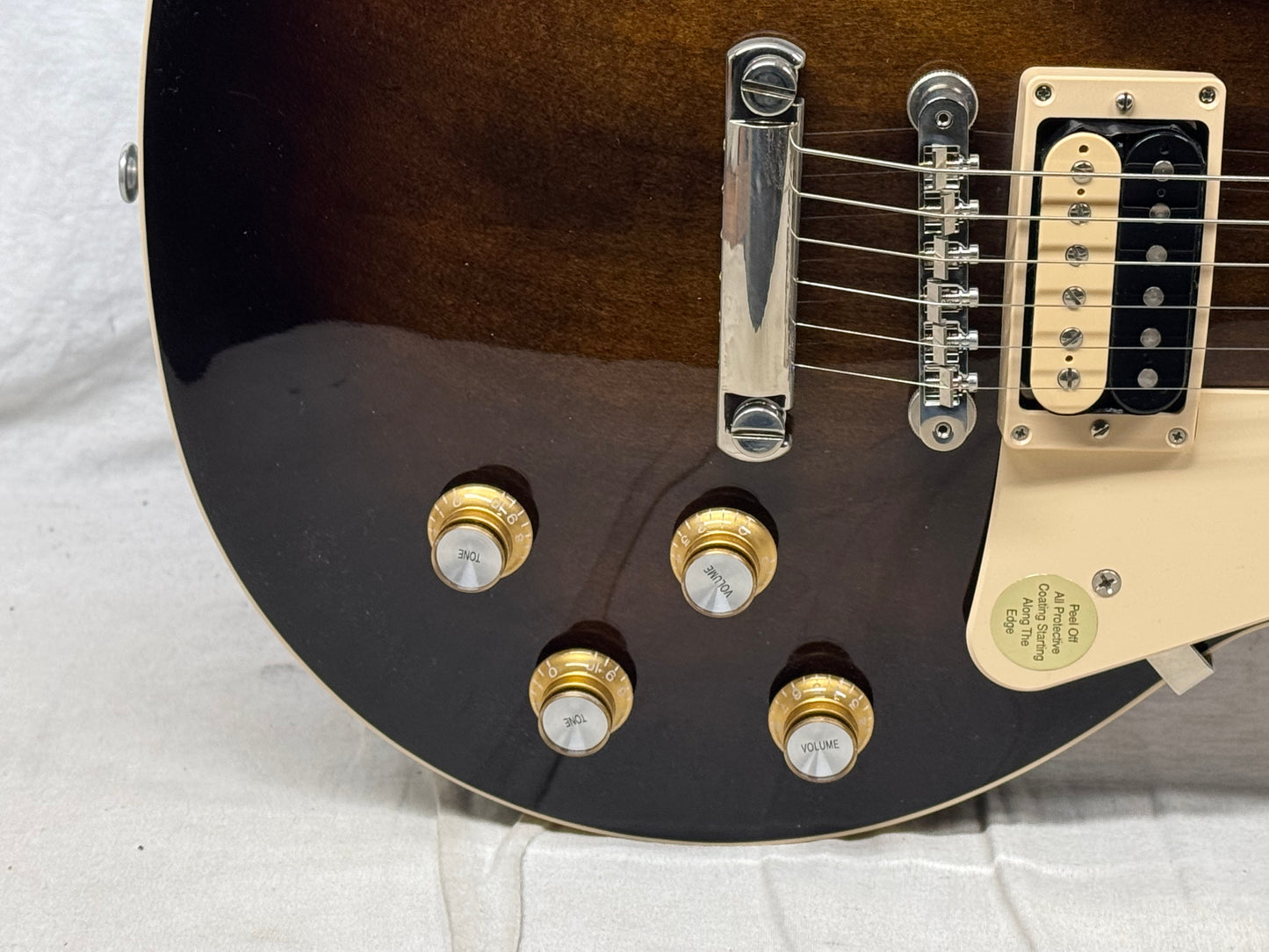Gibson LPCSSW20KHNH3 Les Paul Classic Guitar with Case 2022 - Smokehouse Burst