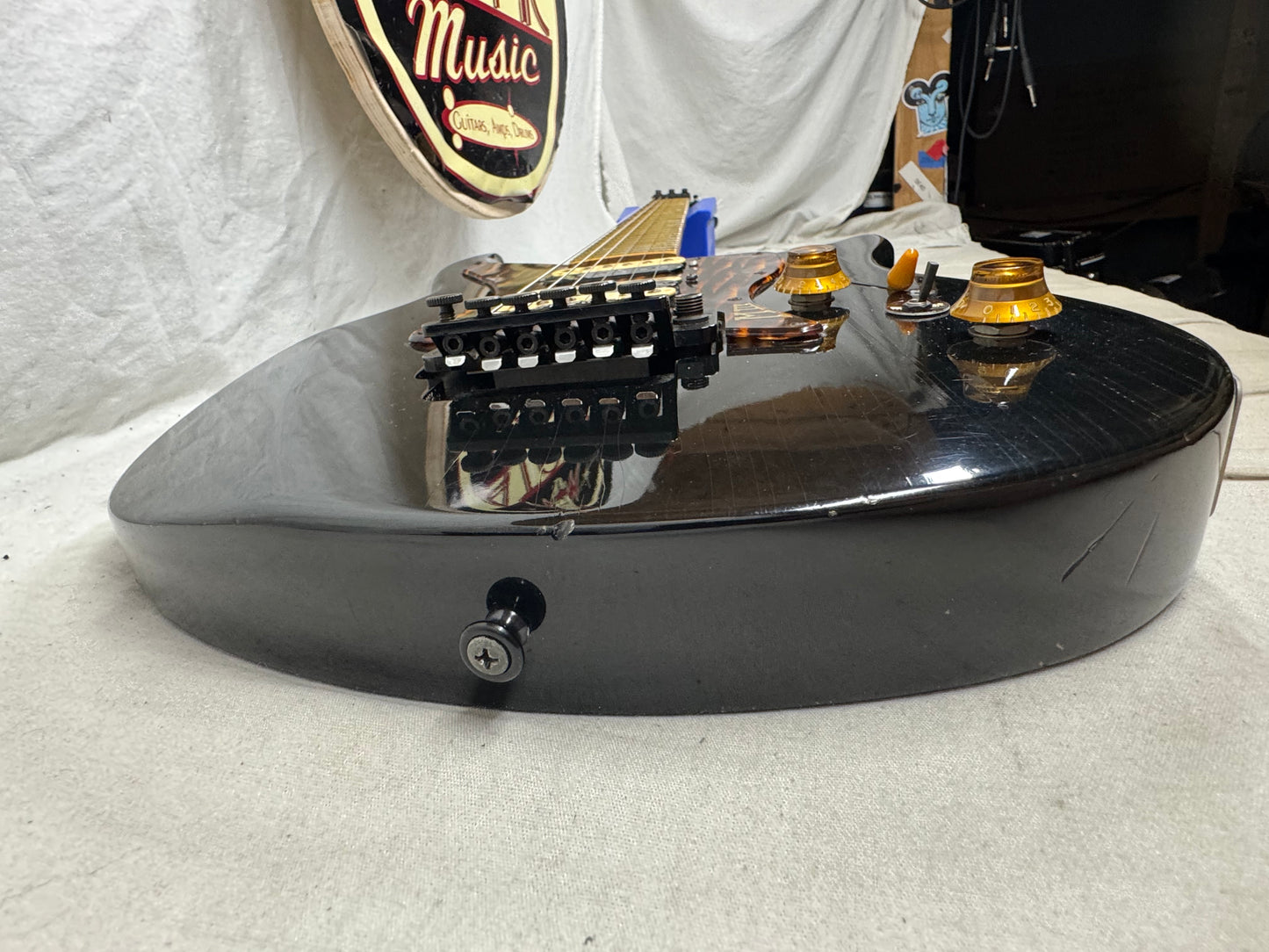 Gibson M-III miii M-3 m3 Standard Guitar with Case 1991 - Ebony / Black