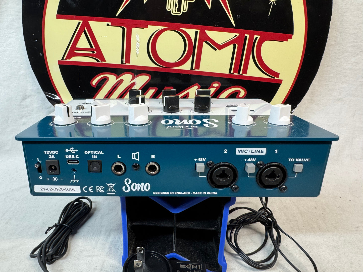 Audient Sono Guitar Audio Recording Interface with Power Supply