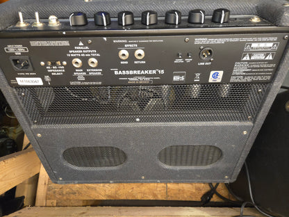 Fender Bassbreaker 15 15-Watt 1x12" Guitar Combo 2016 - 2024 - Gray Tweed - Local Pickup Only