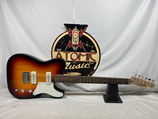 Squier Paranormal Baritone Cabronita Telecaster Tele Electric Guitar - 3-Color Sunburst