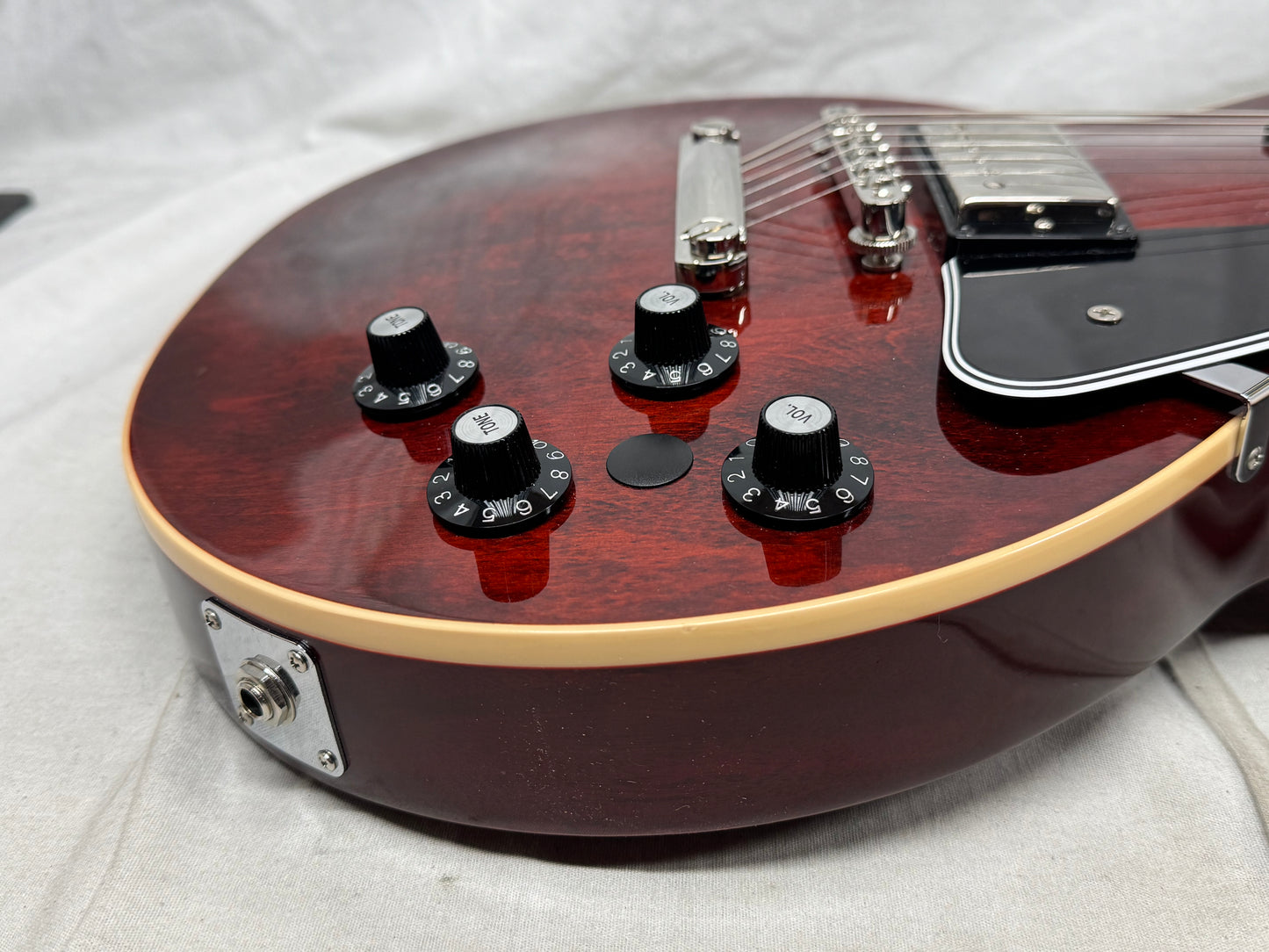 Gibson Les Paul Traditional Pro II 2 Guitar with Case 2012 - modified! - Wine Red