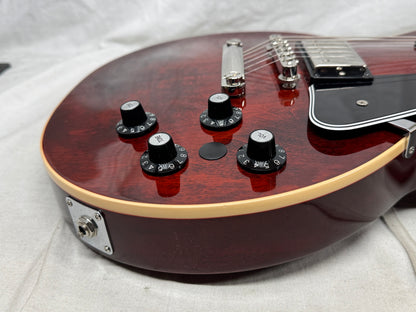 Gibson Les Paul Traditional Pro II 2 Guitar with Case 2012 - modified! - Wine Red