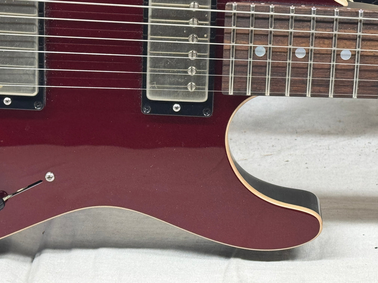 Suhr Pete Thorn SS Standard Signature Guitar with Case - Garnet Red