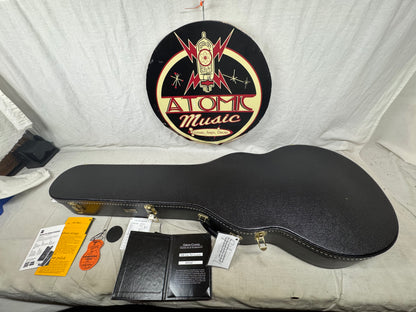 Gibson USA Custom Shop '68 1968 LPC Les Paul Custom Guitar with COA + Case 2024 - Ebony / Black
