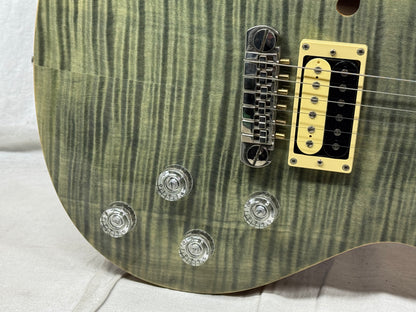 PRS Paul Reed Smith SE Zach Myers (Shinedown) SH Signature Singlecut Semi-Hollowbody Guitar 2014 - Trampas Green