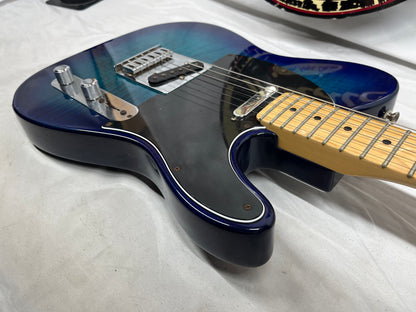 Fender Limited Edition Player Telecaster Plus Top Electric Guitar MIM - Made in Mexico - Blue Burst