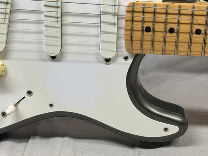 Fender USA Eric Clapton Stratocaster Guitar with Case 1998 - Pewter / Maple neck