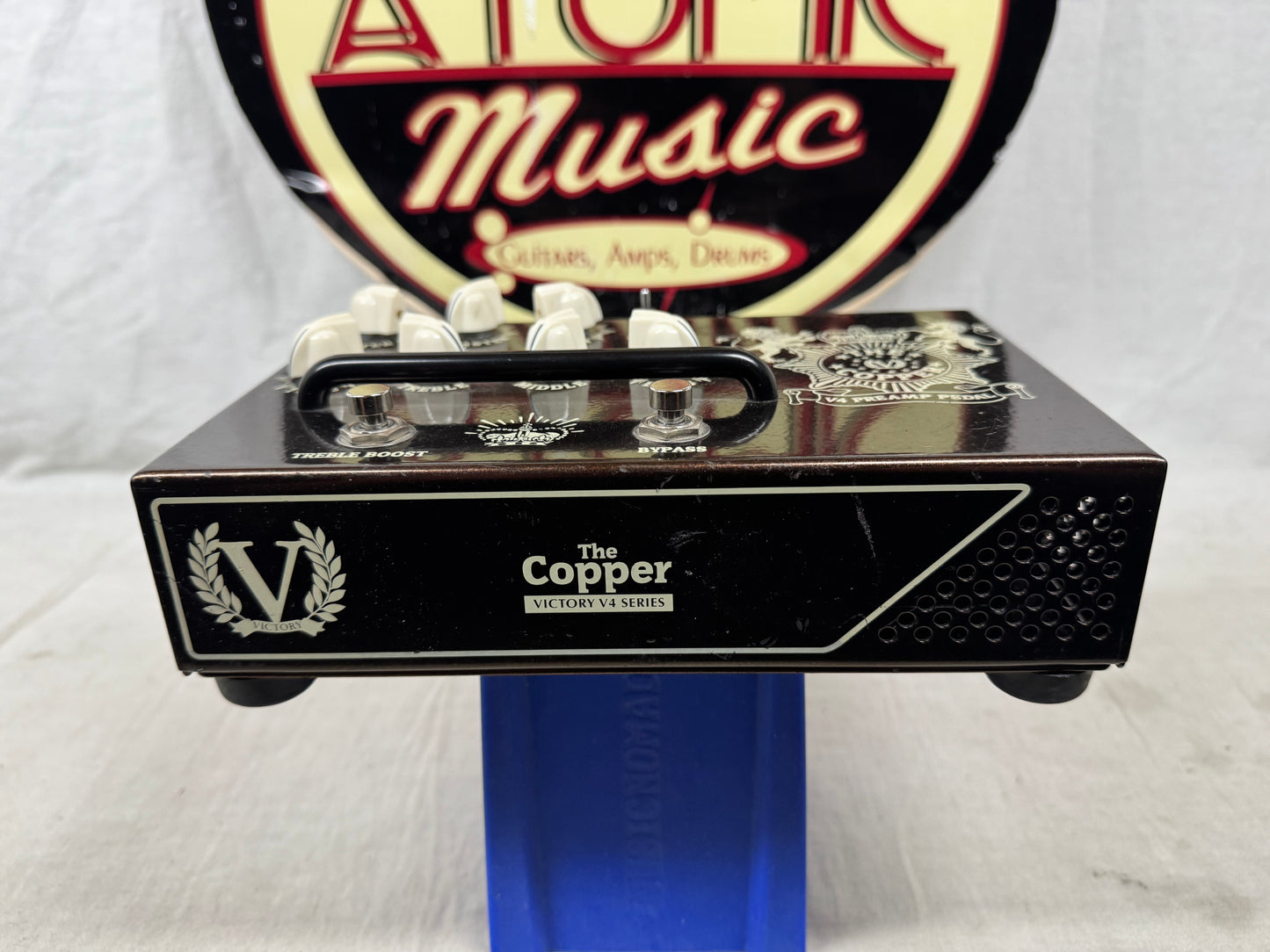 Victory Amps V4 Series The Copper Preamp Overdrive Pedal with Power Supply