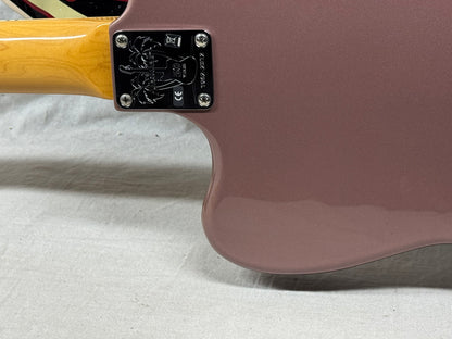 Fender 50th Anniversary Jaguar Guitar with Case 2012 - Burgundy Mist Metallic / Rosewood fingerboard