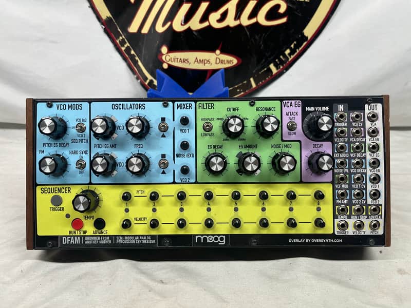 Moog DFAM Drummer from Another Mother Semi-Modular Eurorack Analog Percussion Synthesizer - Image 2