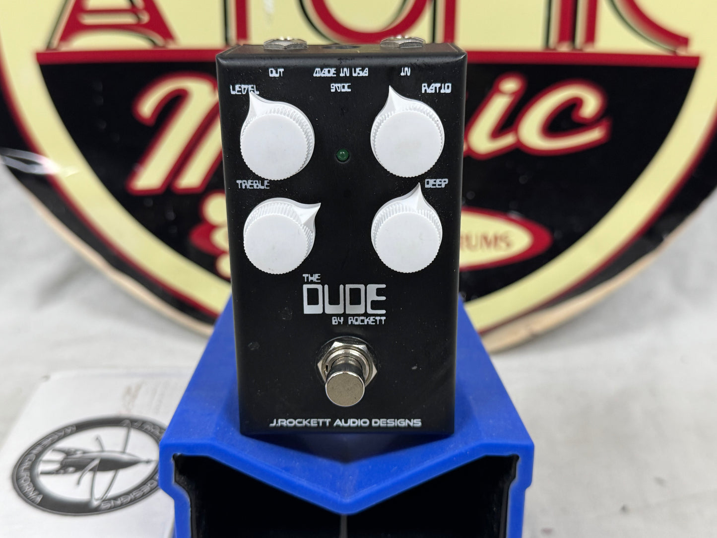 J. Rockett Audio Designs The Dude v2 Overdrive Pedal with Box