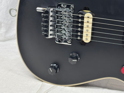 EVH Eddie Van Halen Wolfgang Signature Guitar with Case 2022 - Stealth Black