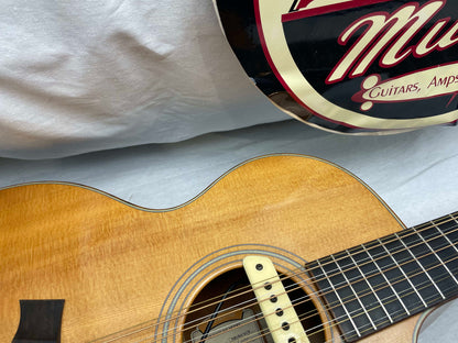 Taylor LKSM-12 Leo Kottke Signature Model Acoustic 12-string Guitar with added Pickup + Case 1993