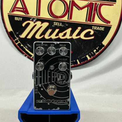 Catalinbread Belle Epoch Tape Echo Delay Pedal - Black and Silver