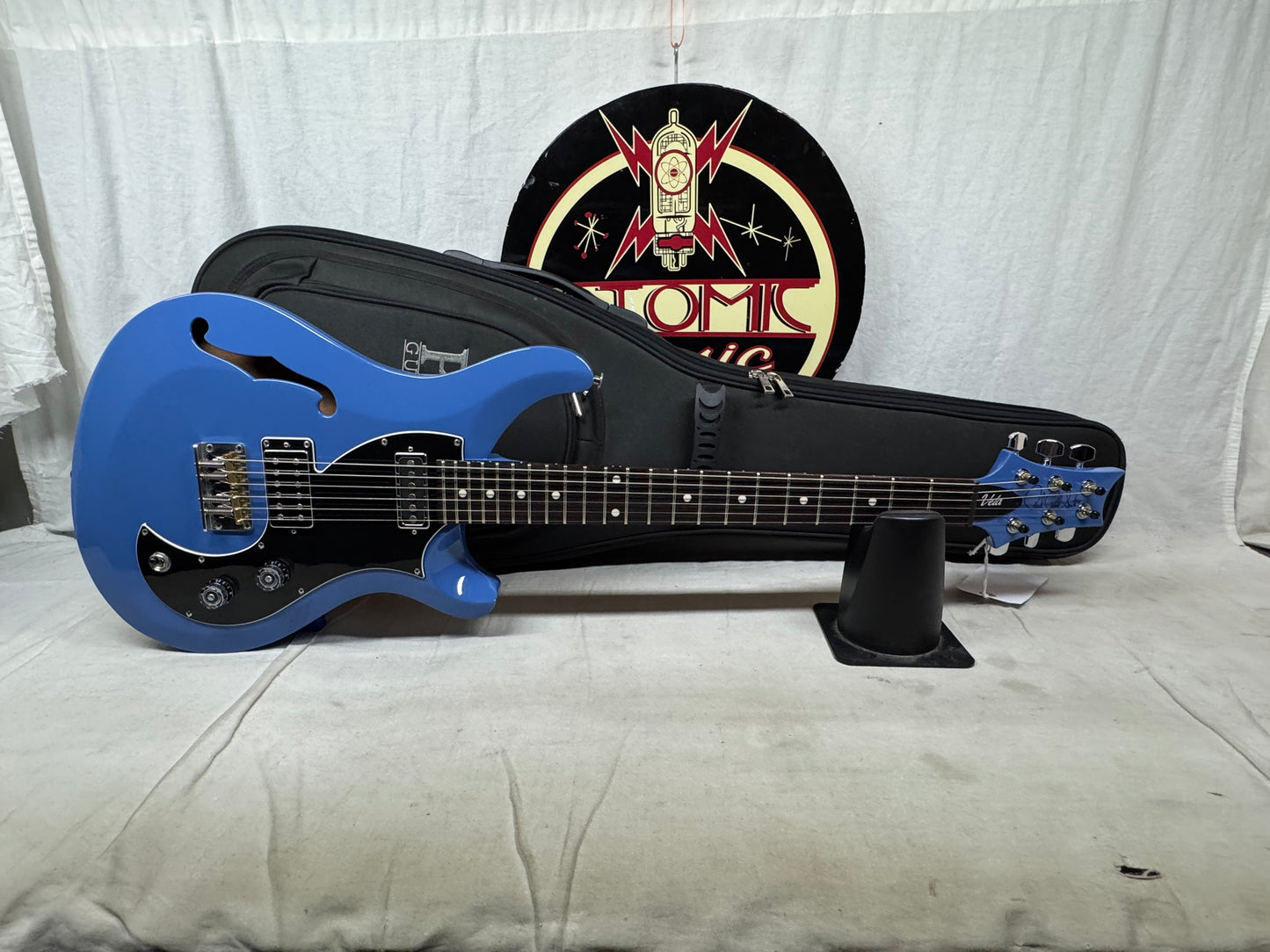 PRS Paul Reed Smith USA S2 Vela SH Semi-Hollow Guitar with Gig Bag 2023