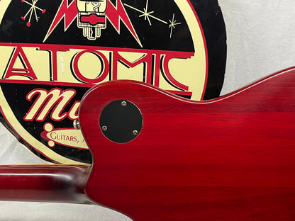 Squier Master Series Chambered Telecaster Electric Guitar 2005 - Crimson Red Transparent