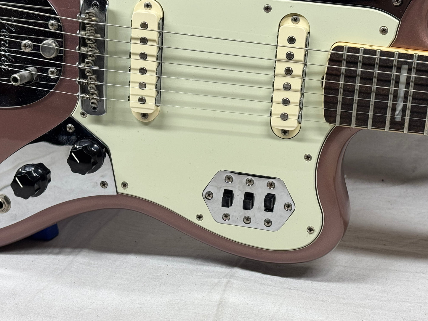 Fender 50th Anniversary Jaguar Guitar with Case 2012 - Burgundy Mist Metallic / Rosewood fingerboard