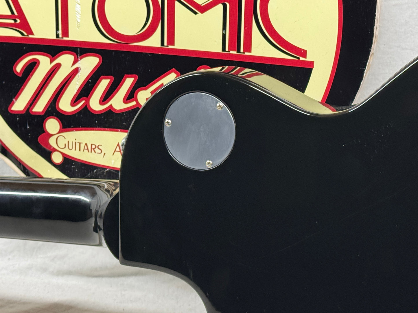 Gibson LPSTHECH1 Limited Edition Les Paul Studio Platinum Guitar with Case 2003 - Ebony / Black