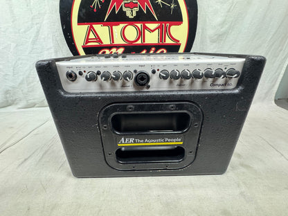 AER Compact 60/3 1x8" 60-Watt Acoustic Combo with Bag 2010s - Black
