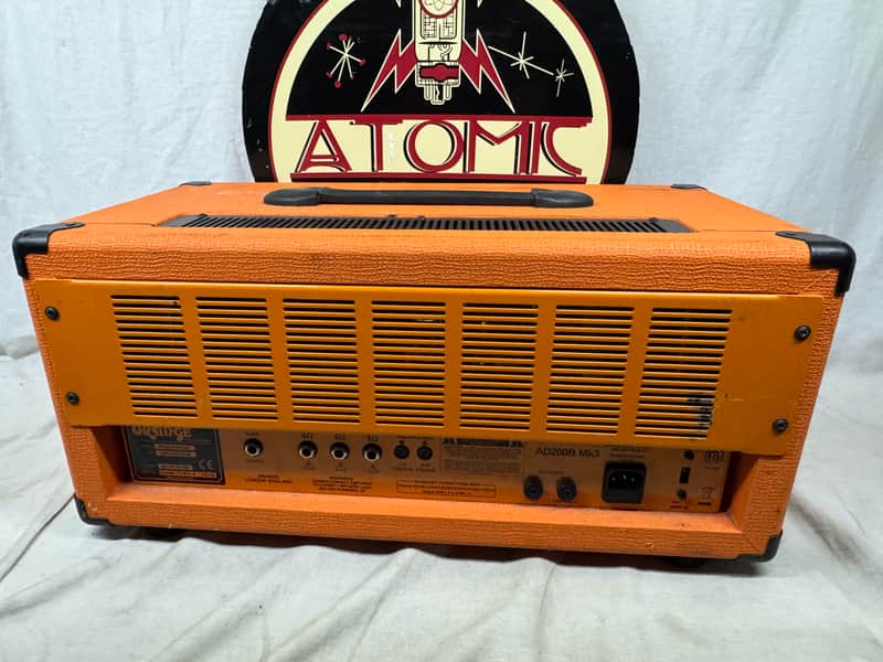 Orange AD200 ad 200 Mk3 mk 3 III Tube Bass Amplifier Head - Image 7