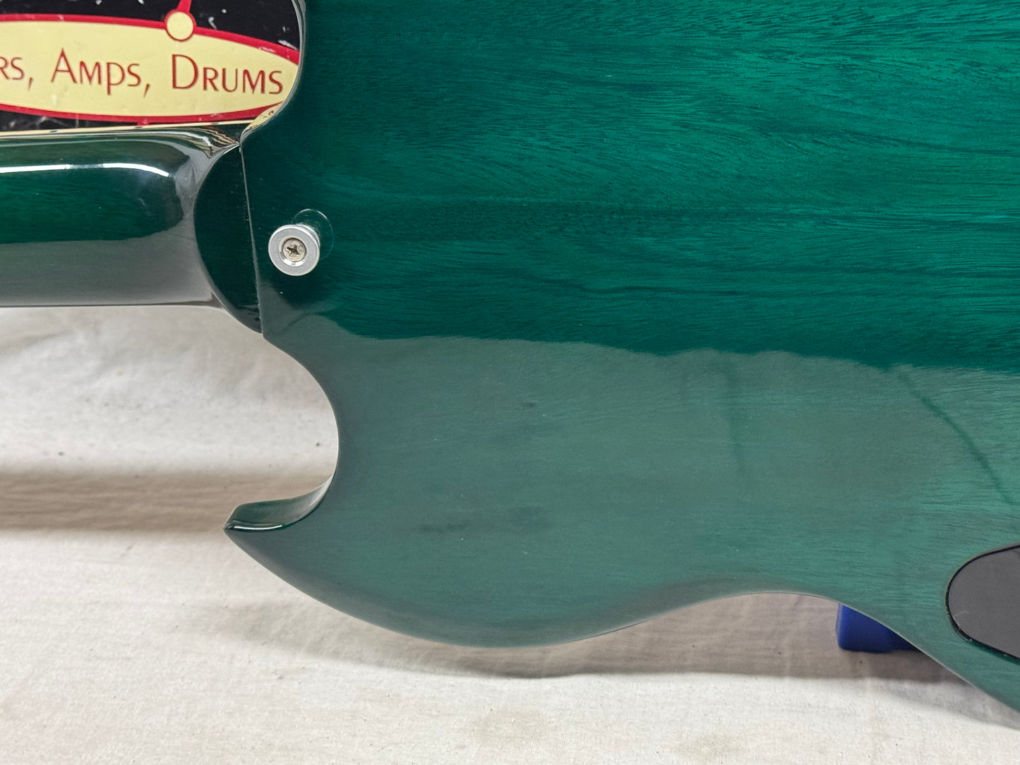 Gibson SG6100TLNH1 SG Standard '61 1961 Reissue Guitar with Case 2024 - Translucent Teal