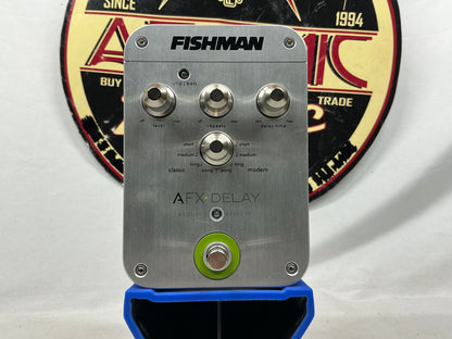 Fishman AFX Series Delay Pedal with Box