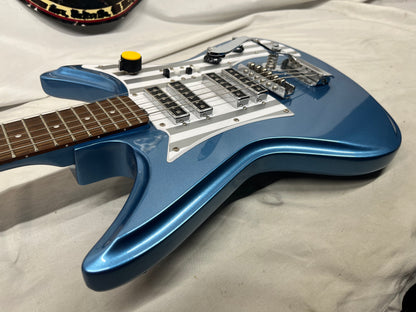 Eastwood Ichiban SharkFin K4L Doublecut Electric Guitar - Nut has been Raised!
