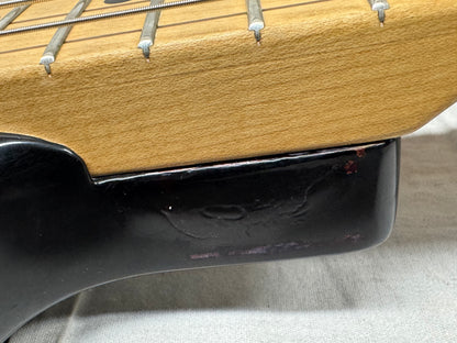 Ernie Ball Music Man Stingray sting ray 3 EQ H 3eq 4-string Bass with Case 2003 - Black / Maple neck